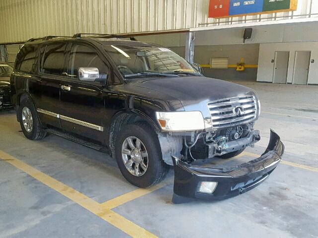 5N3AA08C87N801811 - 2007 INFINITI QX56 BLACK photo 1