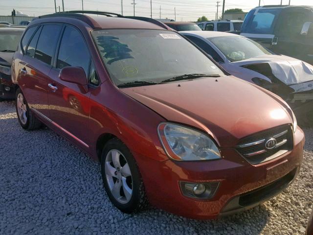 KNAFG526X77116700 - 2007 KIA RONDO LX RED photo 1