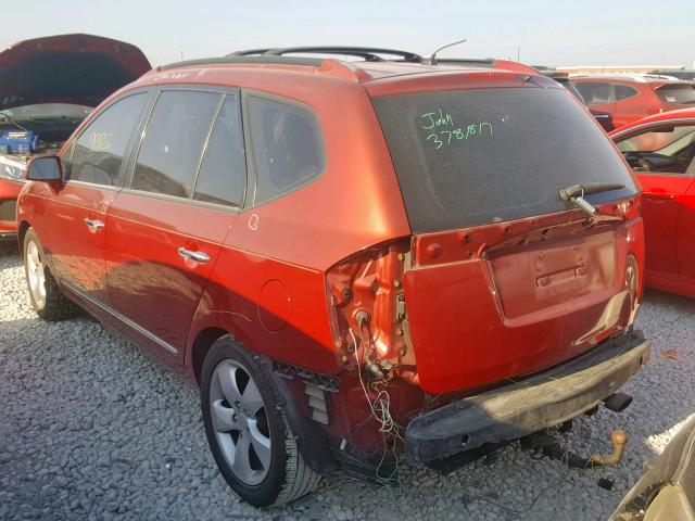 KNAFG526X77116700 - 2007 KIA RONDO LX RED photo 3