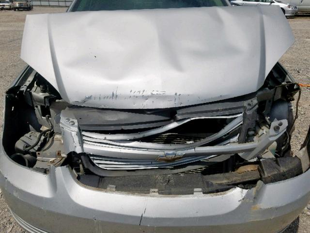 1G1AL55FX77390668 - 2007 CHEVROLET COBALT LT SILVER photo 7