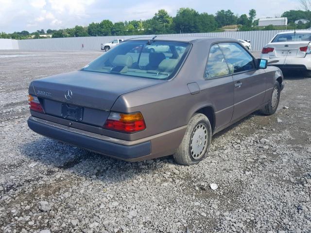 WDBEA50D9JA810742 - 1988 MERCEDES-BENZ 300 CE BEIGE photo 4