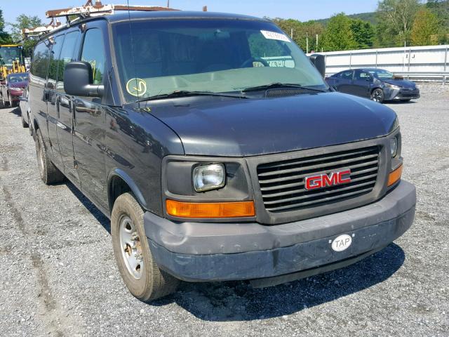 1GTHG39U731227965 - 2003 GMC SAVANA G35 BLACK photo 1