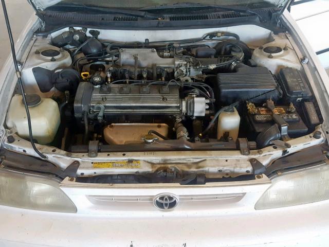 2T1BB02E7TC156106 - 1996 TOYOTA COROLLA DX WHITE photo 7