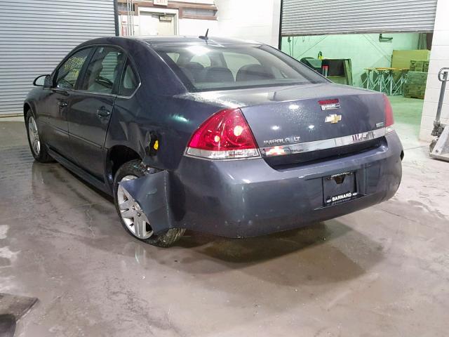 2G1WB5EK6B1167023 - 2011 CHEVROLET IMPALA LT GRAY photo 3