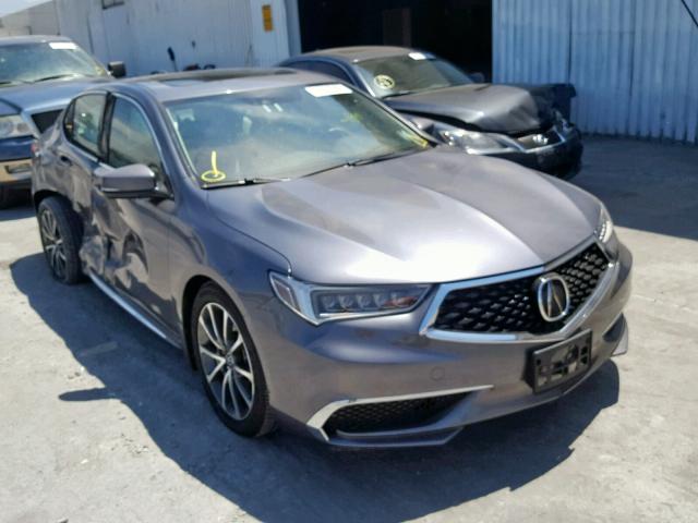 19UUB3F54JA000547 - 2018 ACURA TLX TECH GRAY photo 1