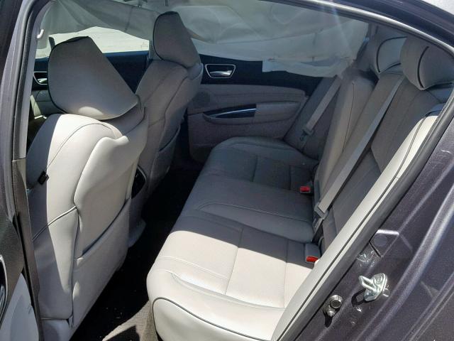 19UUB3F54JA000547 - 2018 ACURA TLX TECH GRAY photo 6