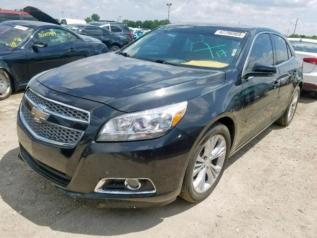 1G11H5SA6DF208475 - 2013 CHEVROLET MALIBU LTZ შავი ფოტო 2