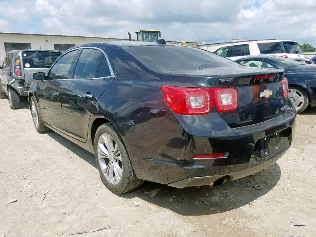 1G11H5SA6DF208475 - 2013 CHEVROLET MALIBU LTZ შავი ფოტო 3