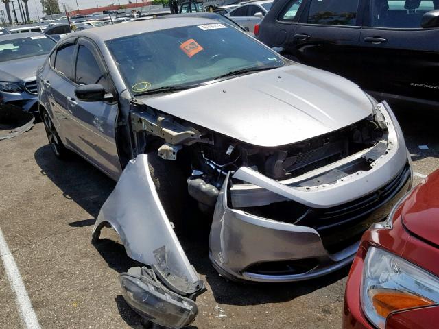 1C3CDFBB9GD516934 - 2016 DODGE DART SXT SILVER photo 1