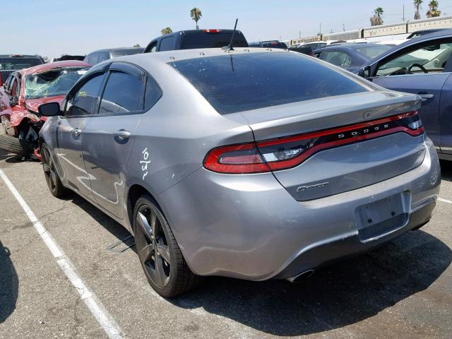 1C3CDFBB9GD516934 - 2016 DODGE DART SXT SILVER photo 3