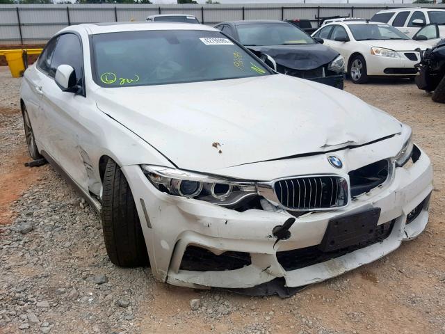 WBA3R1C56EK192081 - 2014 BMW 435 I WHITE photo 1