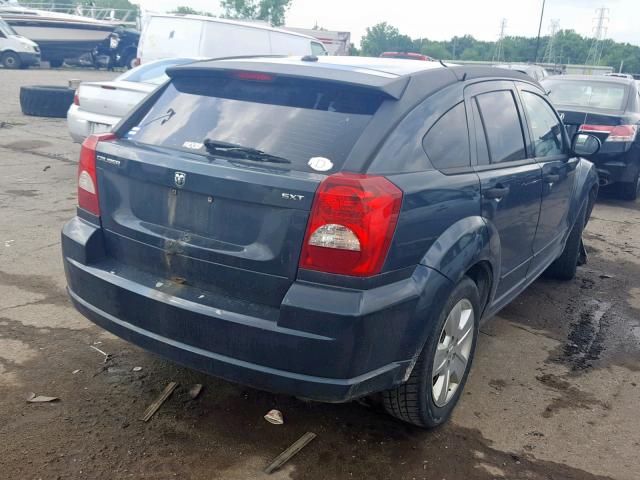 1B3HB48B77D540671 - 2007 DODGE CALIBER SX GRAY photo 4