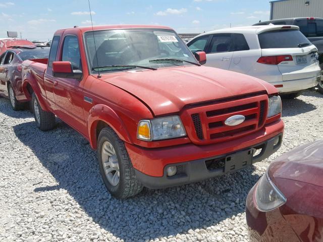 1FTYR14U47PA60358 - 2007 FORD RANGER SUP RED photo 1