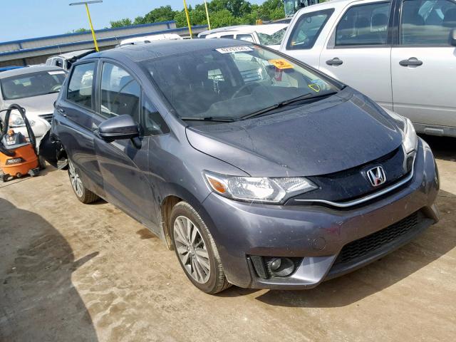 JHMGK5H70HS016320 - 2017 HONDA FIT EX CHARCOAL photo 1