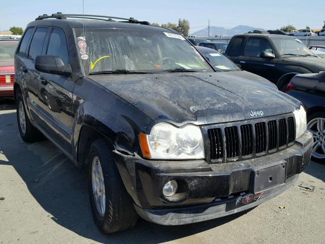 1J8GR48KX7C686826 - 2007 JEEP GRAND CHER BLACK photo 1