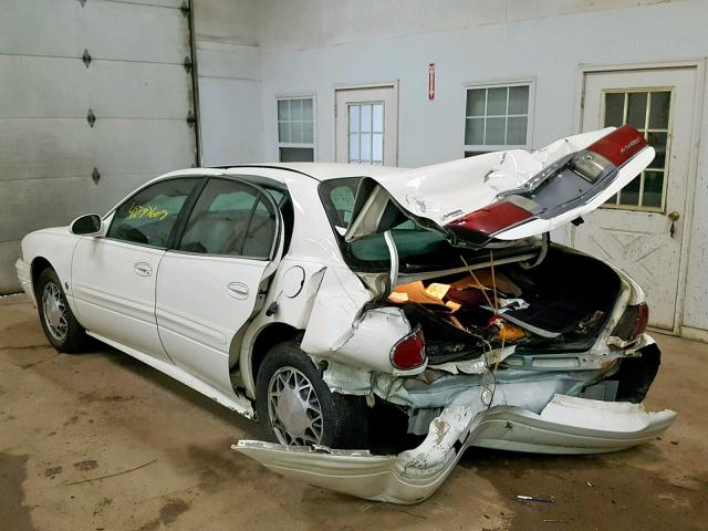 1G4HP52K544104794 - 2004 BUICK LESABRE CU WHITE photo 3