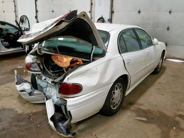 1G4HP52K544104794 - 2004 BUICK LESABRE CU WHITE photo 4