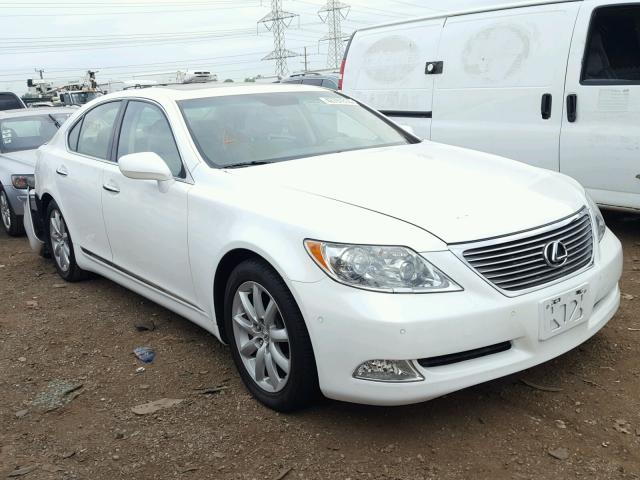 JTHBL46F475046252 - 2007 LEXUS LS 460 WHITE photo 1