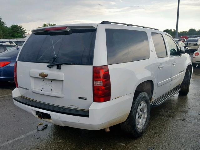 1GNFK16398J228619 - 2008 CHEVROLET SUBURBAN K WHITE photo 4