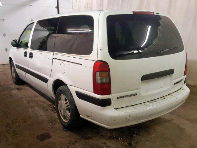 1GNDX03E63D285442 - 2003 CHEVROLET VENTURE WHITE photo 3