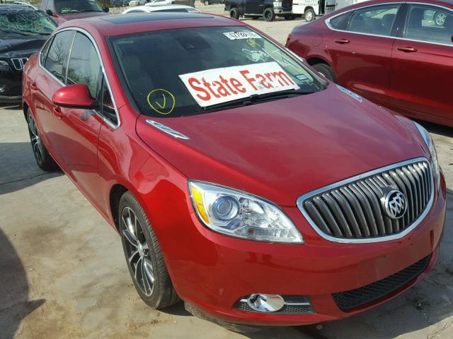 1G4PW5SK8G4183705 - 2016 BUICK VERANO SPO BURGUNDY photo 1