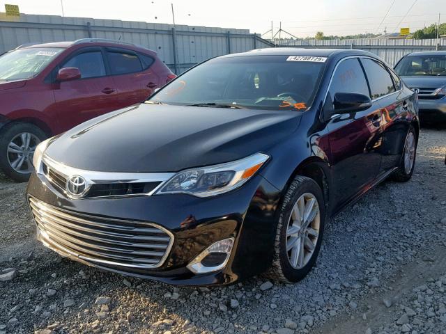 4T1BK1EB8DU052568 - 2013 TOYOTA AVALON BAS BLACK photo 2