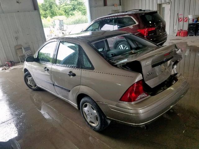 1FAFP33Z34W181413 - 2004 FORD FOCUS LX BEIGE photo 3