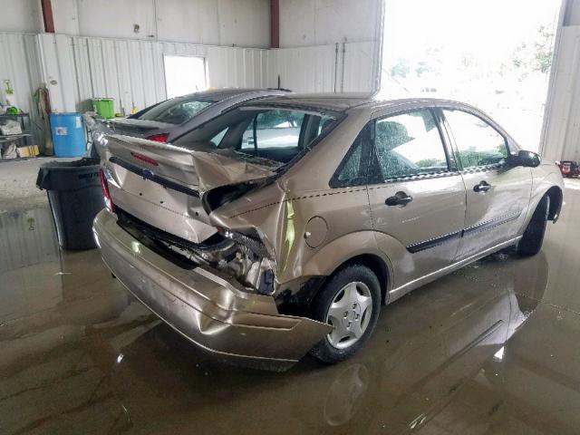 1FAFP33Z34W181413 - 2004 FORD FOCUS LX BEIGE photo 4