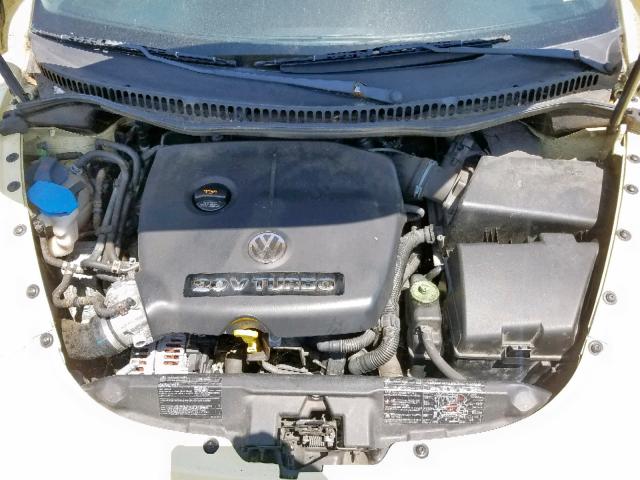 3VWCD31YX4M333460 - 2004 VOLKSWAGEN NEW BEETLE Sarı foto 7