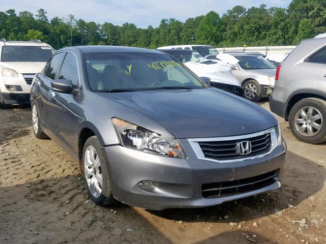 1HGCP36898A074001 - 2008 HONDA ACCORD EXL GRAY photo 1