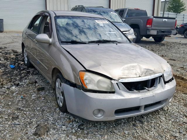 KNAFE121675475525 - 2007 KIA SPECTRA EX TAN photo 1