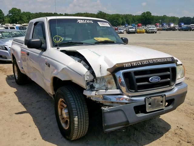 1FTYR44U84PA94185 - 2004 FORD RANGER SUP WHITE photo 1