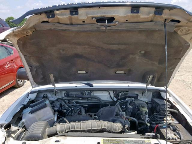 1FTYR44U84PA94185 - 2004 FORD RANGER SUP WHITE photo 7