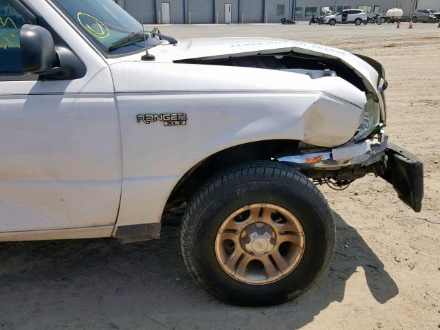 1FTYR44U84PA94185 - 2004 FORD RANGER SUP WHITE photo 9