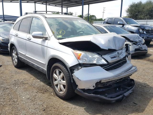 5J6RE48799L031626 - 2009 HONDA CR-V EXL SILVER photo 1