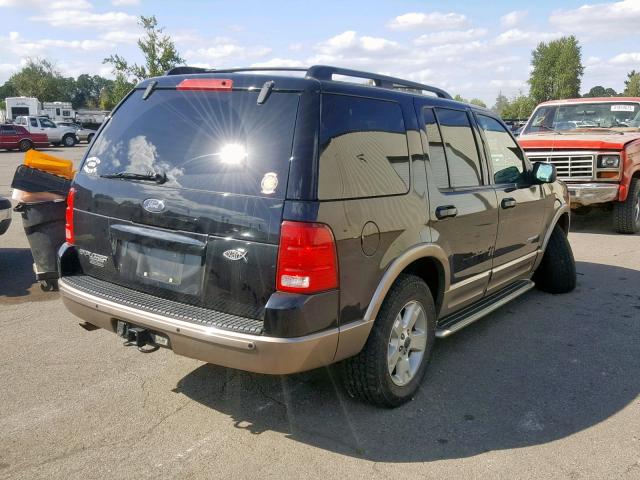 1FMZU74K64ZA95550 - 2004 FORD EXPLORER E BLACK photo 4