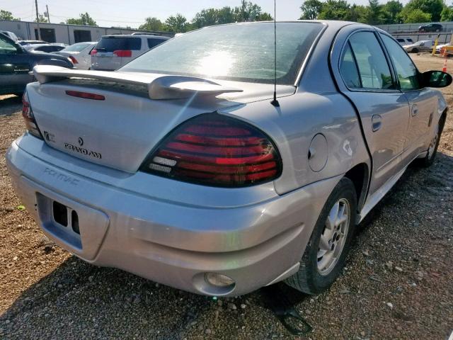1G2NF52E54C210919 - 2004 PONTIAC GRAND AM S GRAY photo 4