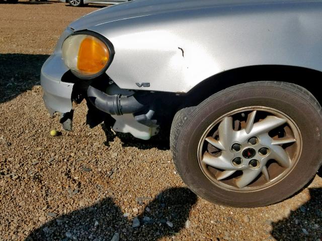 1G2NF52E54C210919 - 2004 PONTIAC GRAND AM S GRAY photo 9