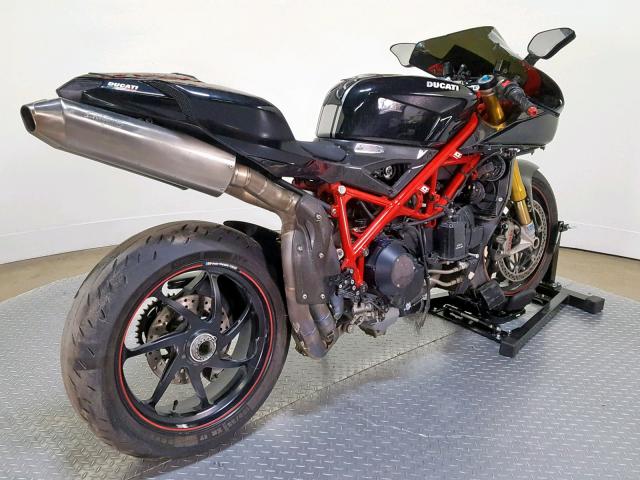 ZDM1XBLWXBB030890 - 2011 DUCATI SUPERBIKE BLACK photo 8