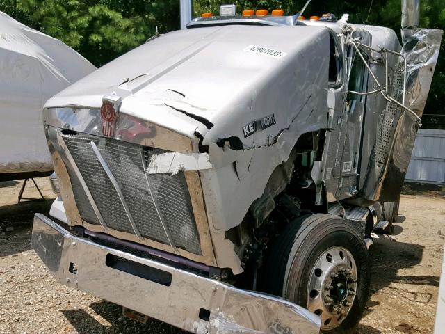 1XKDDP9X5EJ392946 - 2014 KENWORTH CONSTRUCTI SILVER photo 9