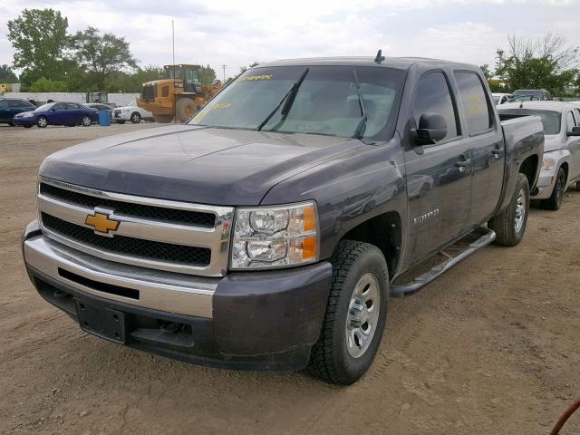 3GCPCREA0BG258321 - 2011 CHEVROLET SILVERADO GRAY photo 2