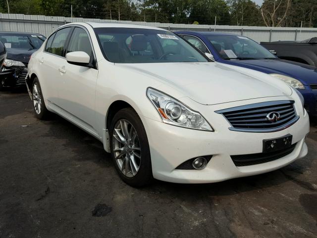 JN1CV6AR9CM675733 - 2012 INFINITI G37 WHITE photo 1