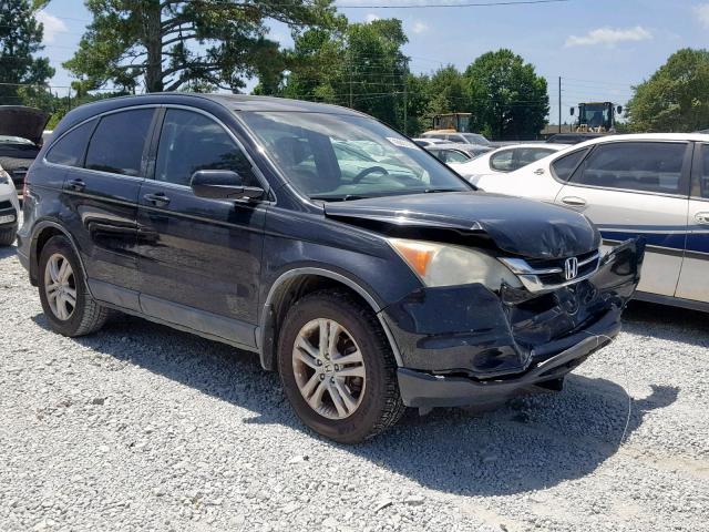 5J6RE3H71AL001874 - 2010 HONDA CR-V EXL BLACK photo 1