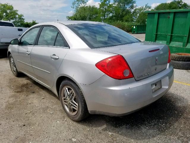 1G2ZF57B984279998 - 2008 PONTIAC G6 VALUE L SILVER photo 3