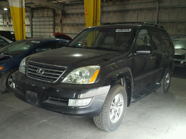 JTJBT20X890171811 - 2009 LEXUS GX 470 BLACK photo 2