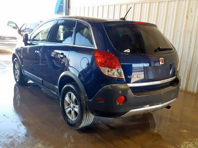 3GSCL33P08S512591 - 2008 SATURN VUE XE BLUE photo 3