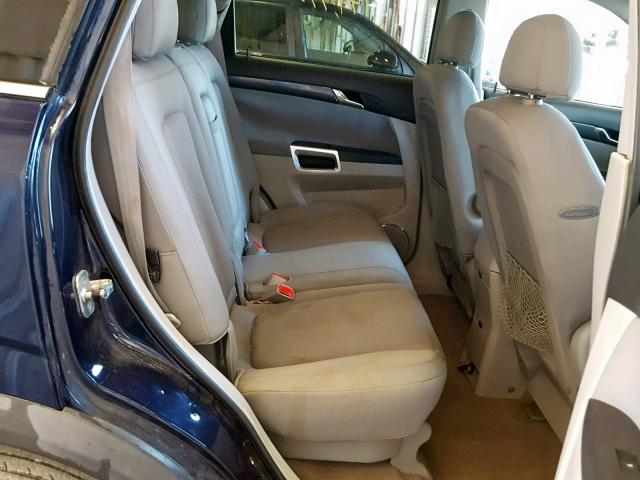 3GSCL33P08S512591 - 2008 SATURN VUE XE BLUE photo 6