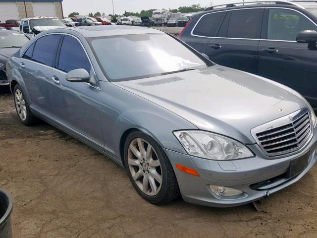 WDDNG71XX7A117438 - 2007 MERCEDES-BENZ S 550 SILVER photo 1