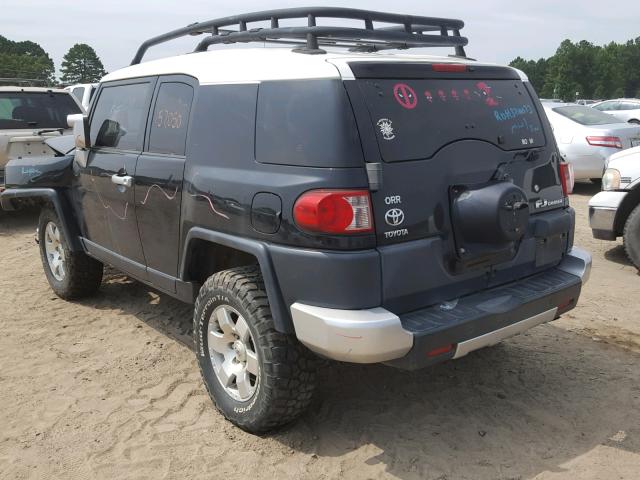 JTEBU11F28K028044 - 2008 TOYOTA FJ CRUISER BLACK photo 3