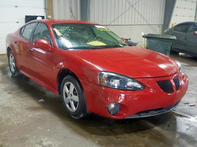 2G2WP552071167152 - 2007 PONTIAC GRAND PRIX RED photo 1